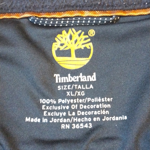Timberland fleece zip down jacket - Picture 2 of 5